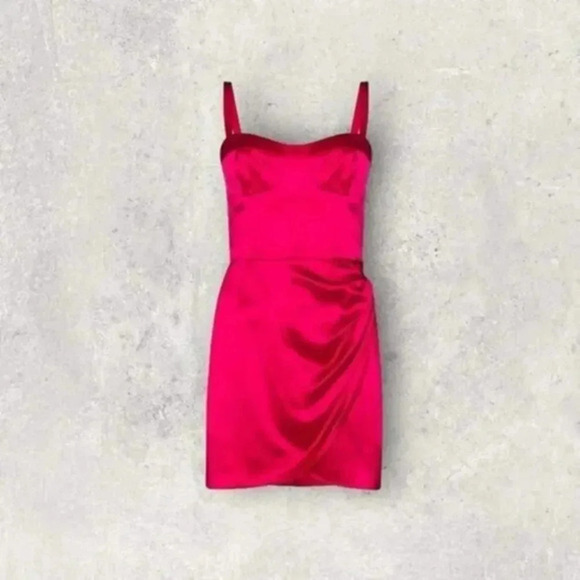 NEW Reformation Fonda Silk Dress B180 - Picture 1 of 5